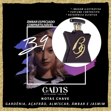 Perfume Similar Gadis 1112 Inspirado em B9 Contratipo